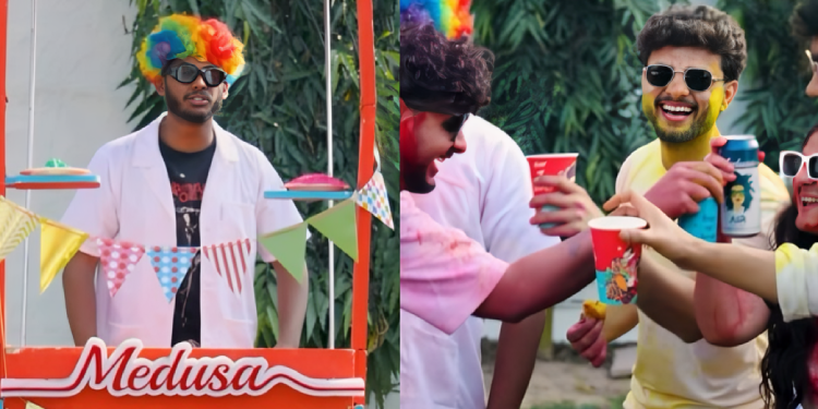 Medusa Beverages launches Holi campaign celebrating emotions through every colour