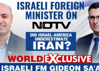 More Dangerous Not to Act’: Israel’s Foreign Minister to NDTV on the Logic Behind Iran Strikes in a Defining Conversation