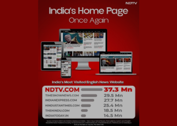NDTV.com Reinforces Digital Dominance, Emerges as India’s Homepage Once Again