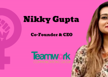 At Teamwork Communications, since a large part of our team is women, collaboration happens very organically: Nikky Gupta