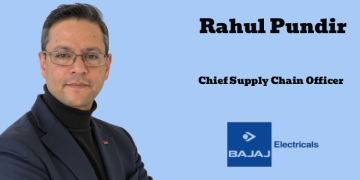 Rahul Pundir named as Chief Supply Chain Officer at Bajaj Electricals