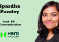 Spardha Pandey named Lead – PR & Communications at Hero FinCorp