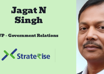 StrateRise Consulting appoints Jagat N Singh as Vice President – Government Relations