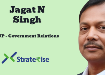 StrateRise Consulting appoints Jagat N Singh as Vice President – Government Relations