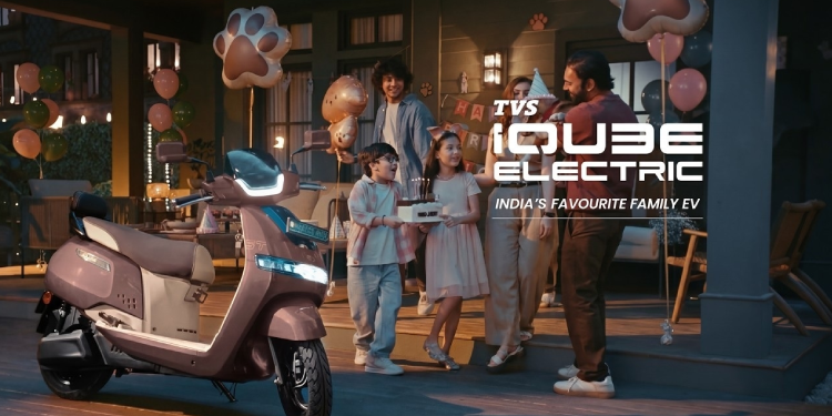 TVS Motor launches new campaign for TVS iQube, reinforcing ‘India’s Favourite Family EV’ positioning