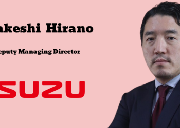 Takeshi Hirano succeeds Toru Kishimoto as Deputy Managing Director at Isuzu Motors India