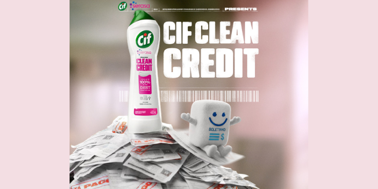 Unilever’s Cif turns internet meme into financial relief initiative with Serasa partnership