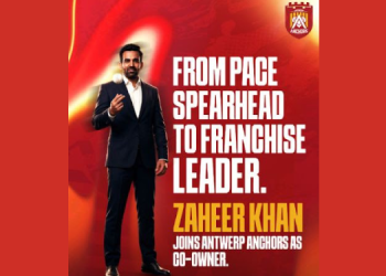 Zaheer Khan joins Antwerp Anchors as co-owner ahead of EUT20 Belgium Cricket League debut