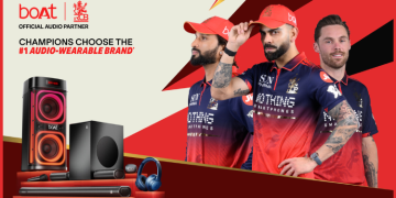 boAt renews partnership with Royal Challengers Bengaluru for eighth year as Official Audio Partner