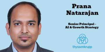 thyssenkrupp Materials Services appoints Prana Natarajan as Senior Principal – AI & Growth Strategy