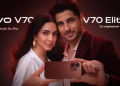vivo launches new campaign featuring Siddharth Malhotra and Kiara Advani for V70 and V70 Elite