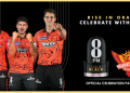 8PM Packaged Drinking Water teams up with Sunrisers Hyderabad as lead trouser sponsor for 2026 season