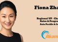 Akamai appoints Fiona Zhang as Regional VP – Channel Sales & Programs for Asia Pacific and Japan