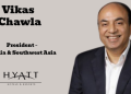 Hyatt Hotels Corporation appoints Vikas Chawla as President – India & Southwest Asia