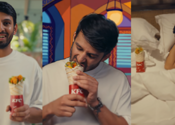 Jitesh Sharma teams up with KFC’s crispy shawarma wrap for a flavor-packed moment