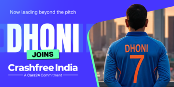 MS Dhoni joins Cars24’s Crashfree India as Goodwill Ambassador