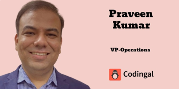 Codingal appoints Praveen Kumar as VP – Operations