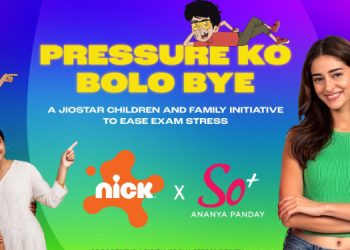 Nick India, So Positive by Ananya Panday launch ‘Pressure Ko Bolo Bye’ initiative to ease exam stress among families