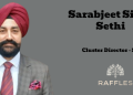 Raffles Jaipur appoints Sarabjeet Singh Sethi as Cluster Director of Sales