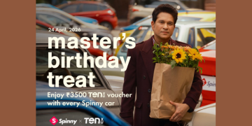 Spinny honours Sachin Tendulkar with customer rewards Campaign ‘Master’s Birthday Treat’
