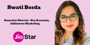 Swati Borda joins JioStar as Associate Director – Key Accounts, Influencer Marketing
