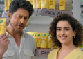 Joy Personal Care’ new TVC for Ubtan Face Wash stars Shah Rukh Khan and Sanya Malhotra