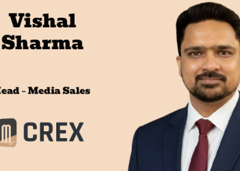 CREX appoints Vishal Sharma as Head – Media Sales