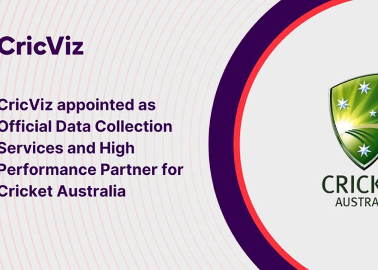 Cricket Australia appoints CricViz as Official Data and Performance Analytics Partner