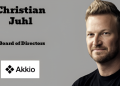Akkio appoints Christian Juhl to Board of Directors