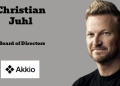 Akkio appoints Christian Juhl to Board of Directors