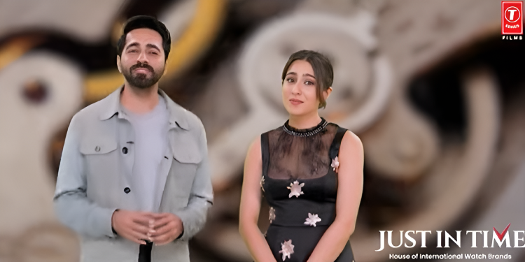 Just In Time brings domestic chaos alive with Ayushmann Khurrana and Sara Ali Khan