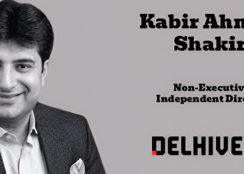 Delhivery appoints Kabir Ahmed Shakir as Non-Executive Independent Director; announces Board Transition