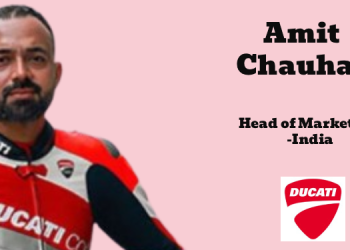Ducati India elevates Amit Chauhan as Head of Marketing after decade-long tenure