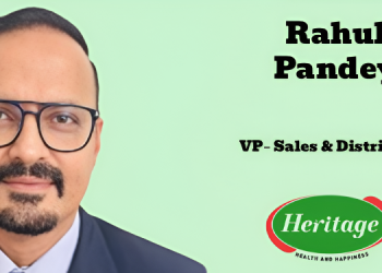 Heritage Foods appoints Rahul Pandey as Vice President – Sales & Distribution