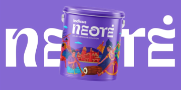PlusOne Design builds culturally-driven identity for Indicus Paints’ Neotė in South India