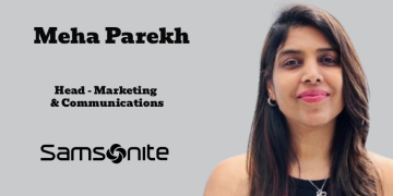 Meha Parekh takes charge as Head of Marketing and Communications at Samsonite India