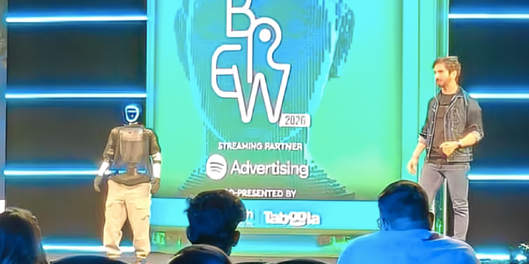 Niraj Ruparel Showcases India’s First Creative Robotics Use Case for Brand Marketing at BREW 2026