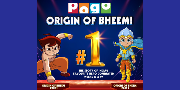 POGO’s Origin of Bheem Achieves Back-to-Back No.1 Positions in BARC India Ratings