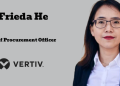 Vertiv appoints Frieda He as Chief Procurement Officer