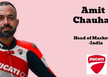 Ducati India elevates Amit Chauhan as Head of Marketing after decade-long tenure