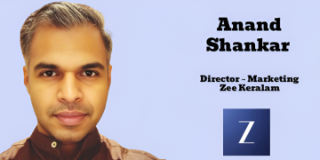 Anand Shankar named Director – Marketing for Zee Keralam at Zee Entertainment