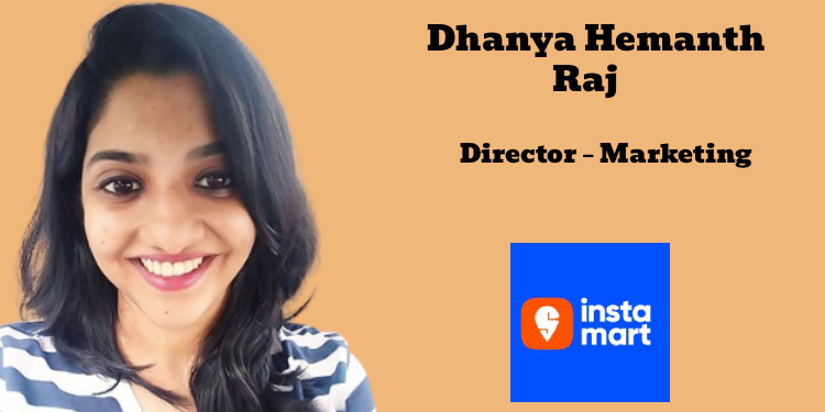 Swiggy Instamart promotes Dhanya Hemanth Raj to Director – Marketing