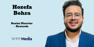 Hozefa Bohra Elevated to Senior Director – Rewards at WPP Media
