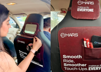 MARS Cosmetics takes beauty beyond the dressing table with experiential cab campaign in Delhi NCR