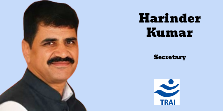 Harinder Kumar appointed TRAI Secretary for two-year term