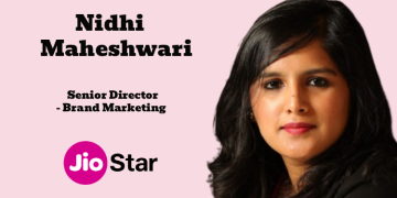 Nidhi Maheshwari elevated to Senior Director – Brand Marketing at JioStar