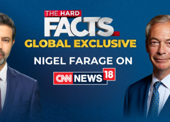 Rahul Shivshankar Interviews UK’s Most Influential Lawmaker Nigel Farage; Catch World Exclusive on CNN-News18