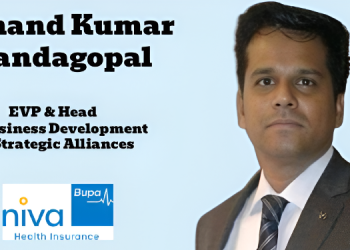 Niva Bupa elevates Anand Kumar Nandagopal as EVP & Head – Business Development and Strategic Alliances