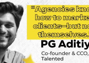 “Great creative work is the fastest shortcut to pricing ourselves high”: PG Aditiya