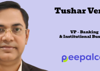 PeepalCo appoints Tushar Verma as VP – Banking & Institutional Business